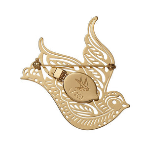 Erstwilder Barbarella’s Bird Perfume Brooch AE1BH07