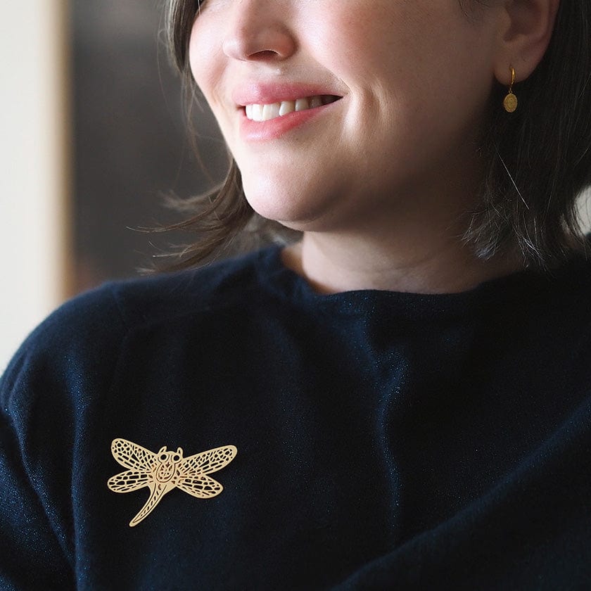 Erstwilder As the Dragon Flies Perfume Brooch AE1BH08