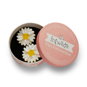 Erstwilder She Loves Me Daisy Hair Clips Set - 2 Piece AH2HR02