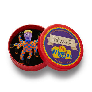 Erstwilder Henry the Octopus Brooch BH7413-5000