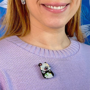 Erstwilder The Patient Panda Mini Brooch AK1MN01