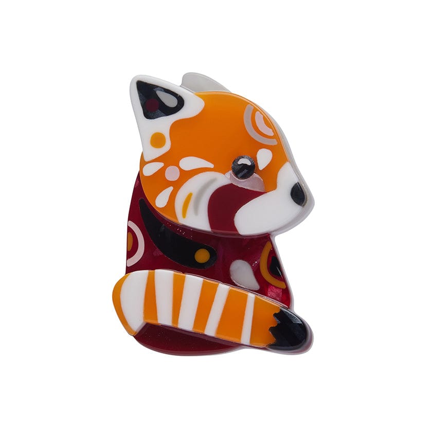 Erstwilder The Rakish Red Panda Mini Brooch AK1MN02