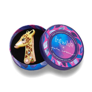 Erstwilder The Genteel Giraffe Brooch AK1BH04