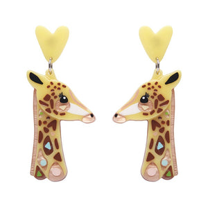 Erstwilder The Genteel Giraffe Earrings AK1EG03