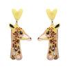 The Genteel Giraffe Earrings