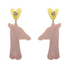 Erstwilder The Genteel Giraffe Earrings AK1EG03
