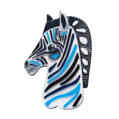 Erstwilder The Zealous Zebra Brooch AK1BH05