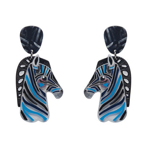 Erstwilder The Zealous Zebra Earrings AK1EG04
