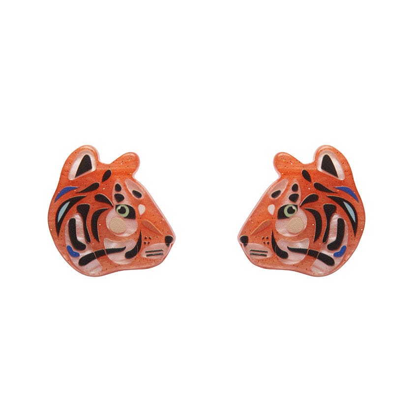 Erstwilder The Tranquil Tiger Earrings AK1EG05