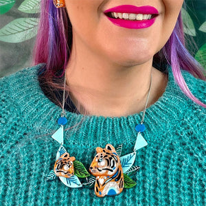 Erstwilder The Tranquil Tiger Necklace AK1NS01