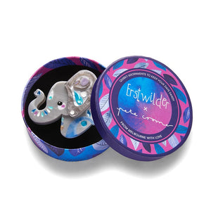 Erstwilder The Elated Elephant Brooch AK1BH07