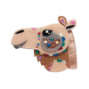 The Cautious Camel Brooch