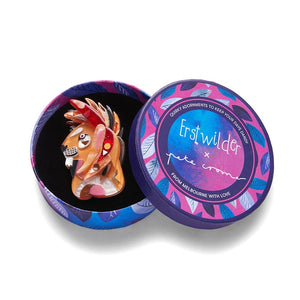 Erstwilder The Liberated Lion Brooch AK1BH10