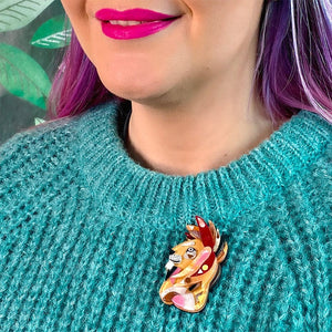 Erstwilder The Liberated Lion Brooch AK1BH10