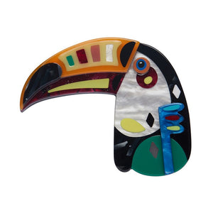 Erstwilder The Tactful Toucan Brooch AK1BH14