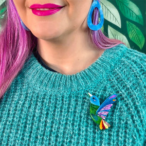 Erstwilder The Hardworking Hummingbird Brooch AK1BH15