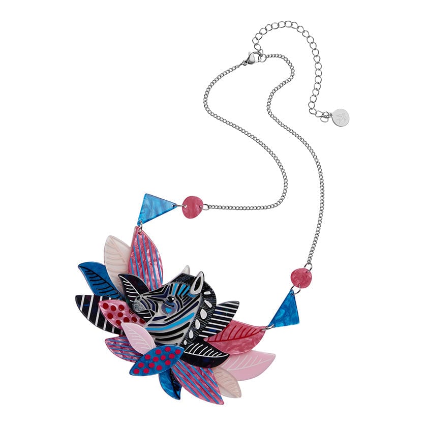 Erstwilder The Zealous Zebra Necklace AK1NS02