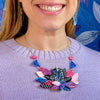 The Zealous Zebra Necklace