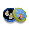 Feline Florescence Hair Clips Set - 2 Piece