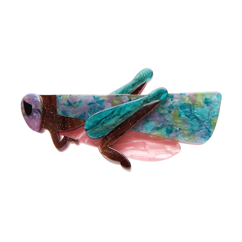 Rite of Spring Hair Clip Barrette  -  Erstwilder  -  Quirky Resin and Enamel Accessories