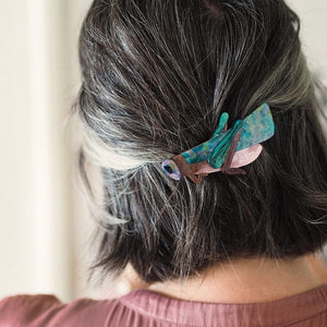 Rite of Spring Hair Clip Barrette  -  Erstwilder  -  Quirky Resin and Enamel Accessories