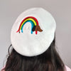 Rainbow Ruff Beret