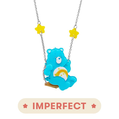 Erstwilder Care Bears A Swing and a Wish Necklace (IMPERFECT) IP-AA1N2