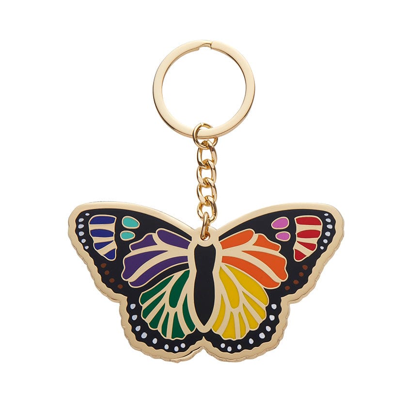 Erstwilder Pride & Joy Prince of Pride Butterfly Enamel Key Ring AD1KR03