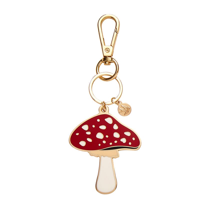 Erstwilder Well Spotted Brooch Key Ring AH1KR02