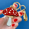 Erstwilder Well Spotted Brooch Key Ring AH1KR02