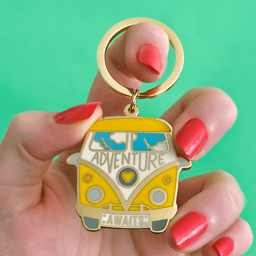 Erstwilder Adventure Awaits Enamel Key Charm AH1KR06