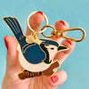 Erstwilder Blue Jay Way Key Ring AH1KR05