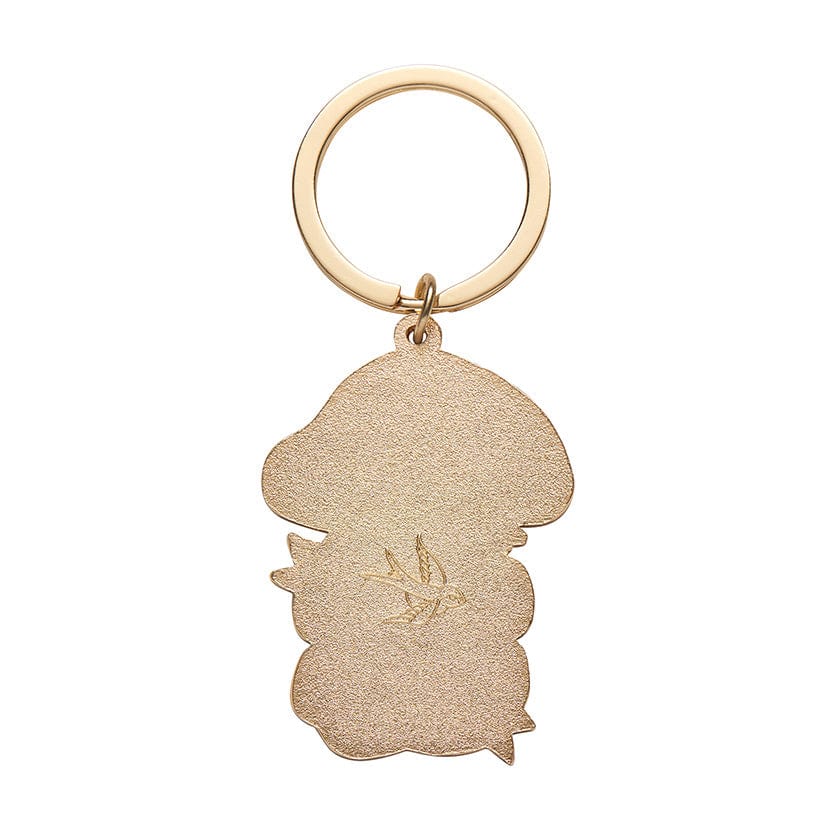 Erstwilder Shiitake Happens Enamel Key Charm AH1KR07