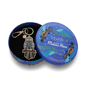 Erstwilder The Owl 'Gugu' Key Ring AL1KR03