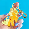 Applejack Enamel Key Ring