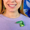 The Big Saltie Croc Brooch