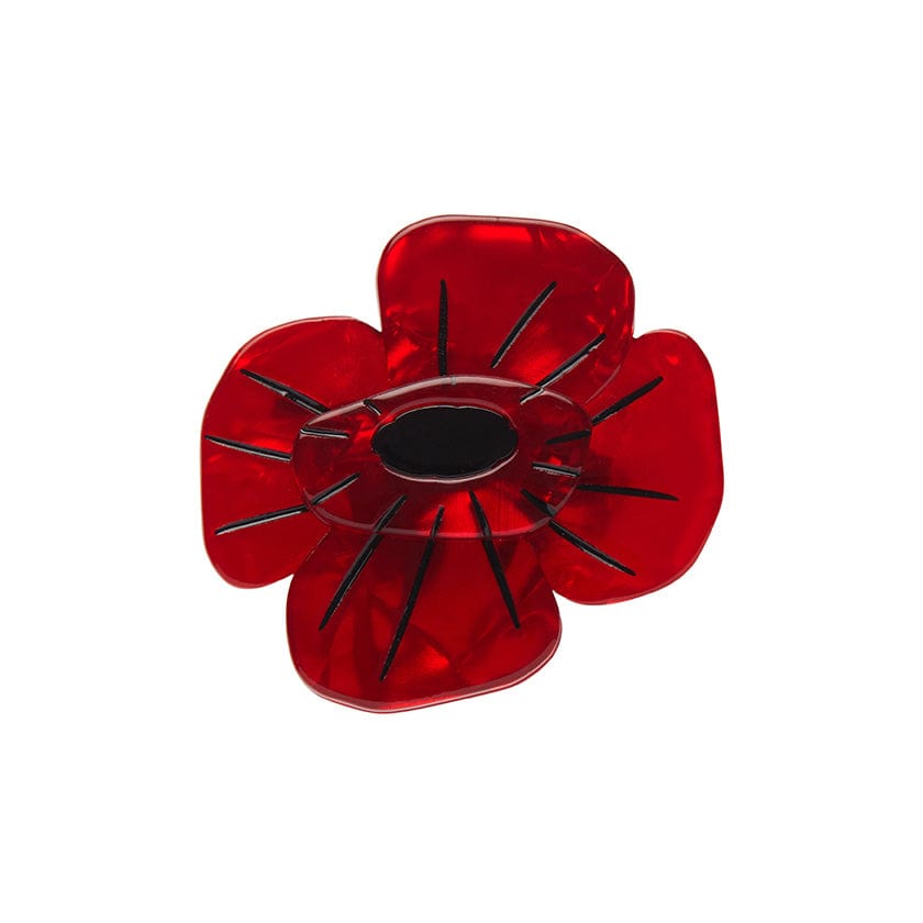 Erstwilder Remembrance Poppy Mini Brooch AF1BH03