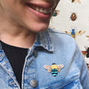 To Bee or Not to Bee Mini Brooch
