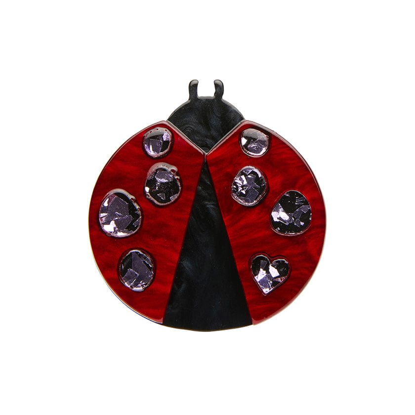 Ladybug brooch cheap