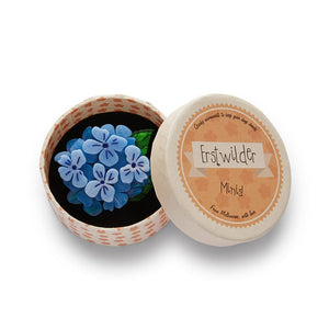 Erstwilder Heartfelt Hydrangea Mini Brooch MN0023-3000
