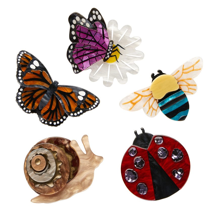 Erstwilder Insect Minis Brooch Set - 5 Pack MNX0004
