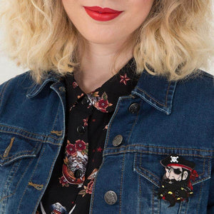 Erstwilder Edward the Exceptional Pirate Brooch BH6646-7010