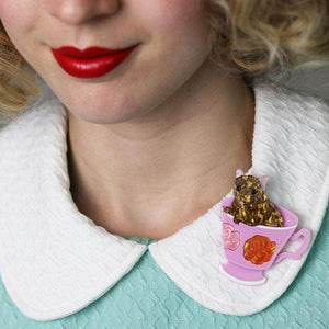 Erstwilder An-Tea-Chinus Mouse Brooch BH6669-2090