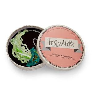 Erstwilder Slippin' Under Jellyfish Necklace N6637-4041