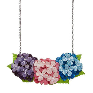 Erstwilder Heartfelt Hydrangea Necklace N6793-0140