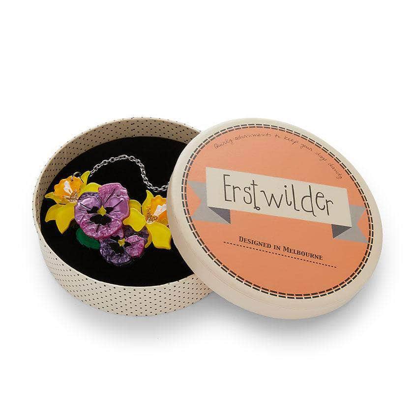Erstwilder Love-in-Idleness Flower Necklace (Small) N6803-5060