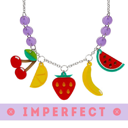 sale Fruit Salad Necklace (IMPERFECT) IP-N7421-0100