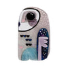 The Sulky Sooty Owl Brooch