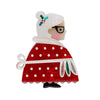 Erstwilder Mrs. Clause Brooch BH7154-1080