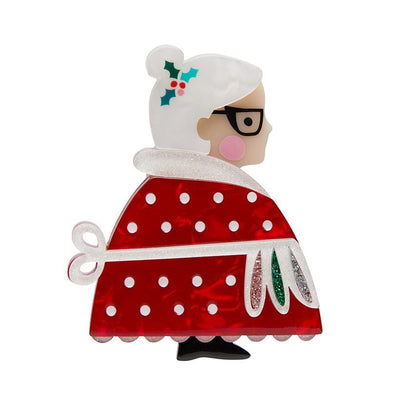 Erstwilder Mrs. Clause Brooch BH7154-1080